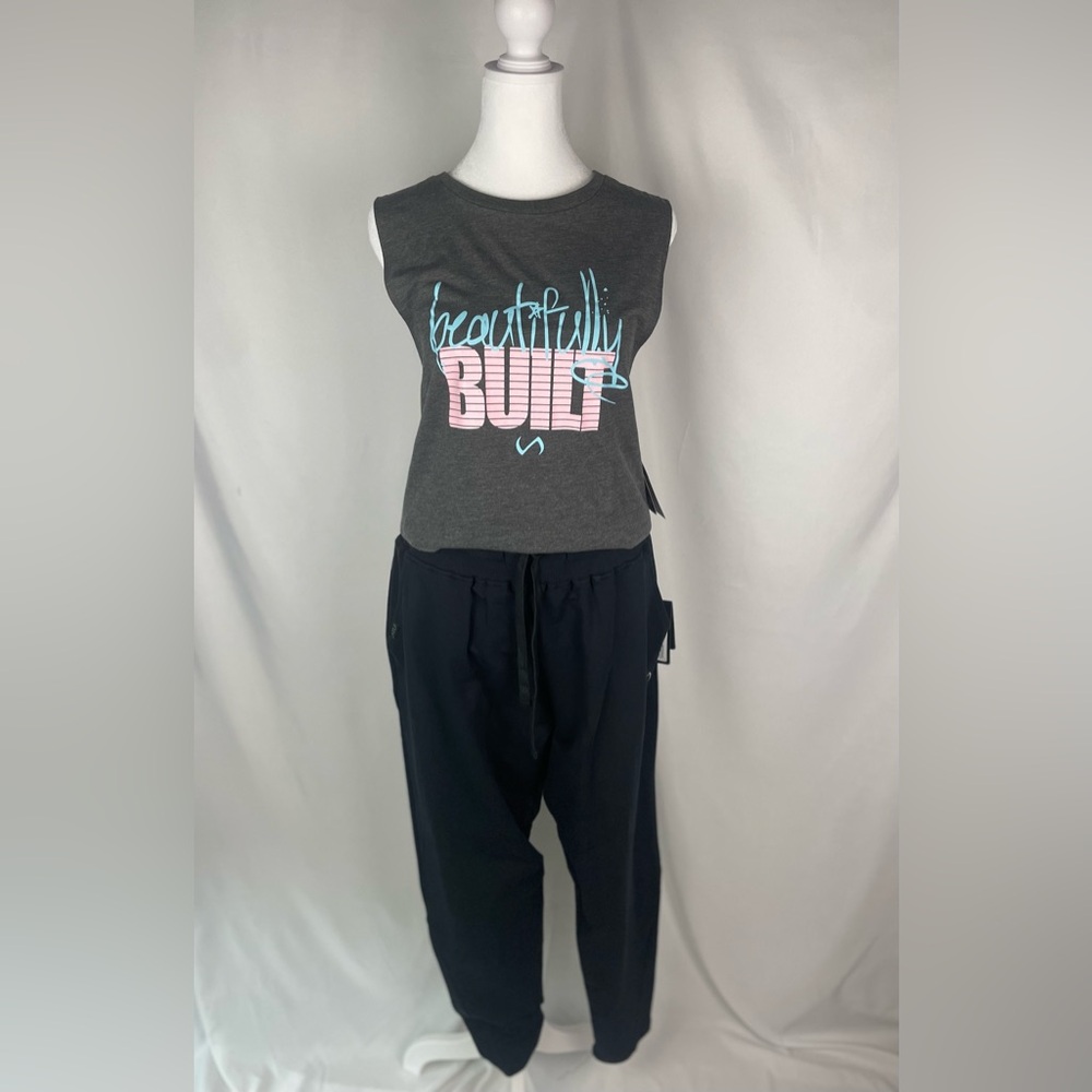 TLF NWT Women’s XL Black Athletic Fit Cotton Joggers